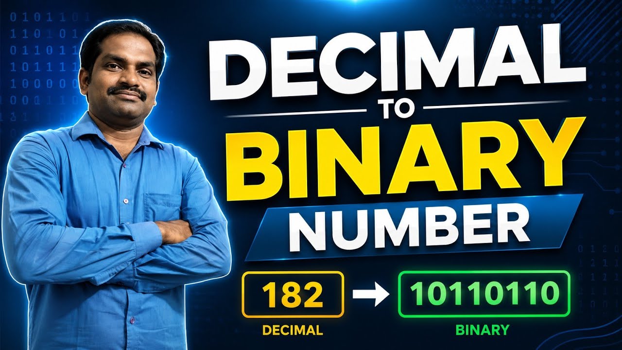 decimal to binary number in tamil