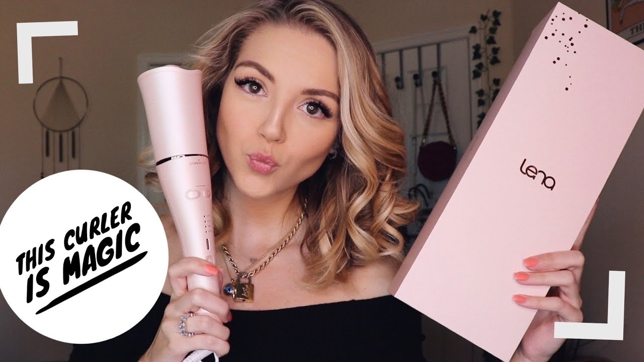 this curler changed my LIFE... | Lena GenieCurl Review/Tutorial