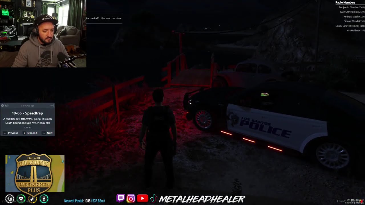 CLOWN give COPS a RUN FOR their Money in The Academy RP --