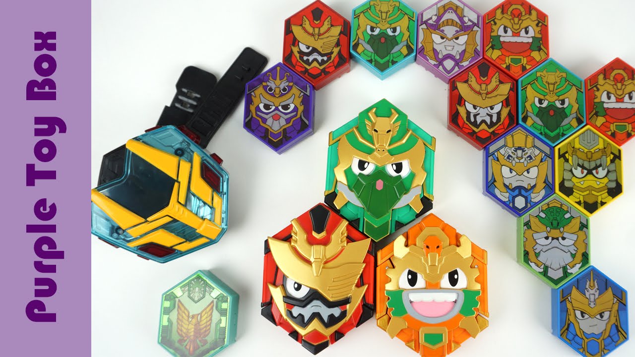 레전드 히어로 삼국전 영웅패 모음 과 레전드 체인저 Legend Hero Samgukji Toys 夢想三國 玩具