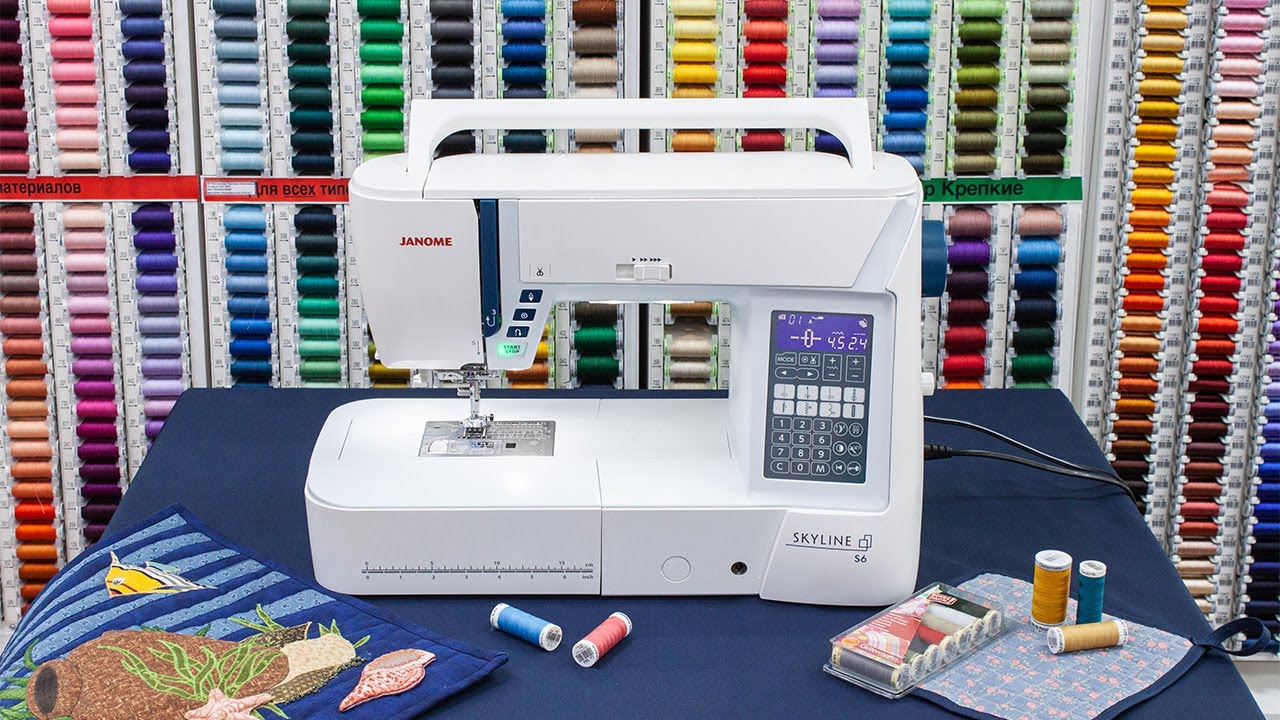 Janome Skyline S6 - Обзор швейной машины