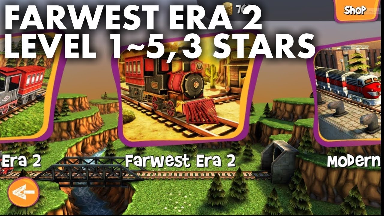 Train Crisis - Farwest Era 2: Level 1 to 5 Solution and Walkthrough
