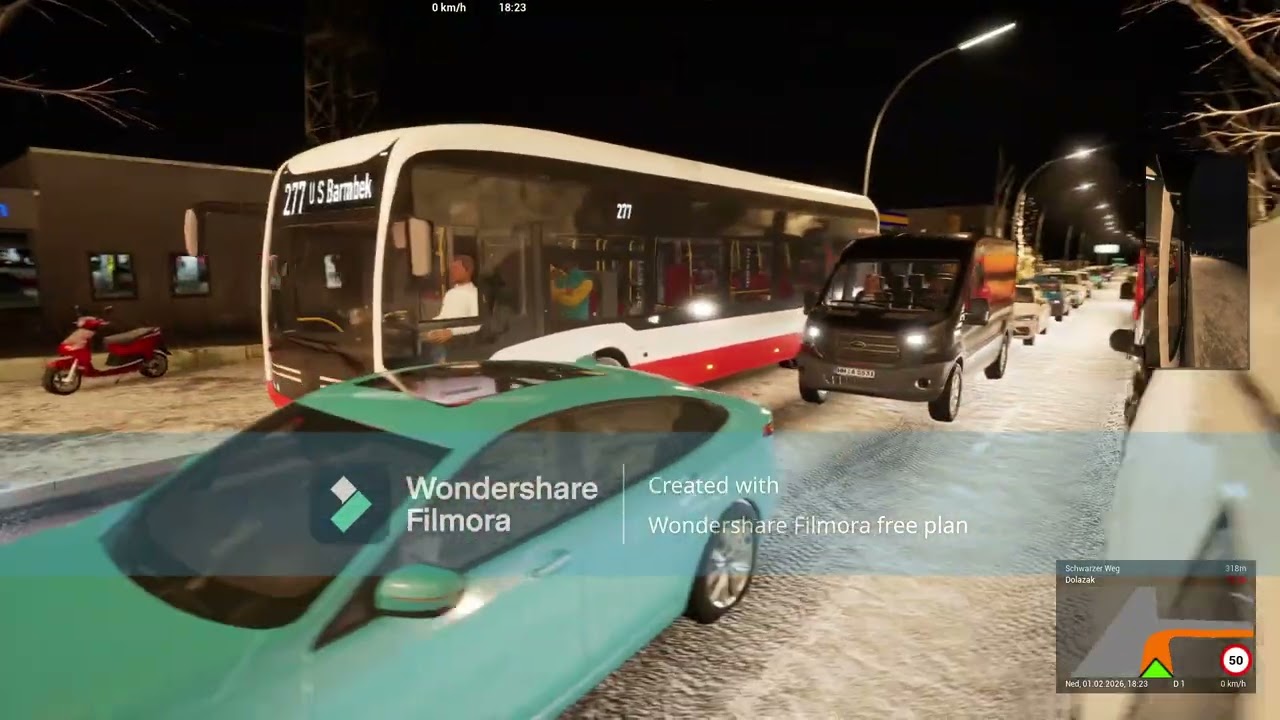 THE BUS - HAMBURG DLC - NEW LINE 277