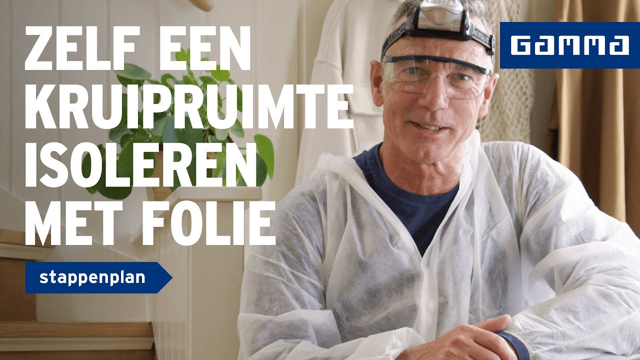 Kruipruimte isolatie met bodemfolie: zo isoleer je een kruipruimte tegen vocht | Isolatie | GAMMA