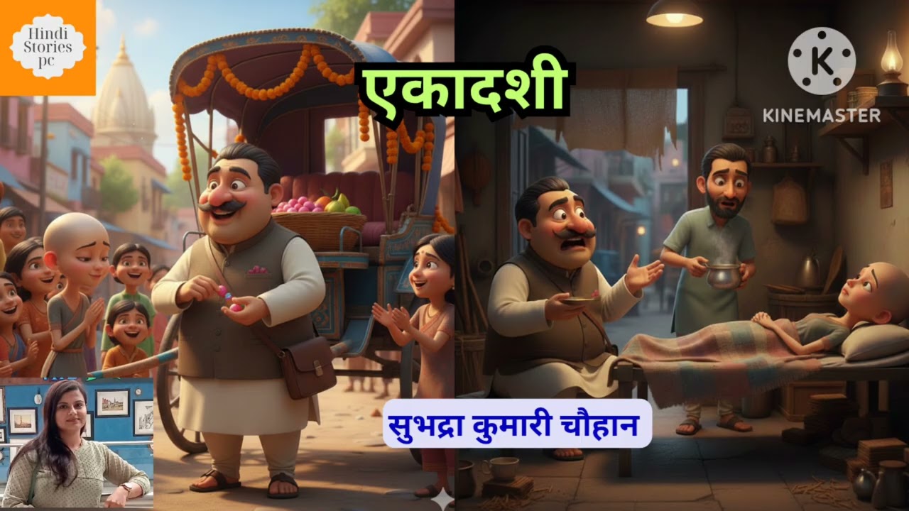 एकादशी।सुभद्रा कुमारी चौहान।Hindi Moral Stories।Hindi Motivational Stories।kahaniyan।Sahitya।सुविचार