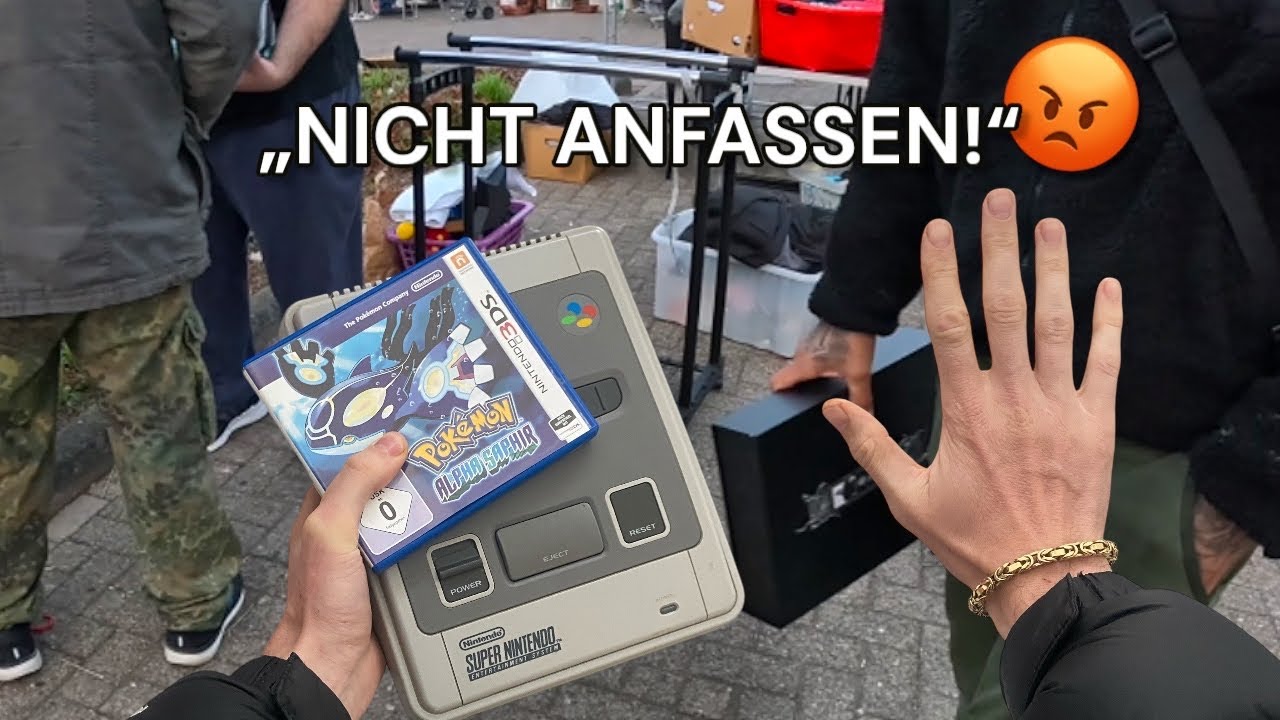 ÄRGER auf dem FLOHMARKT… 😡 (Schnäppchenjagd eskaliert)