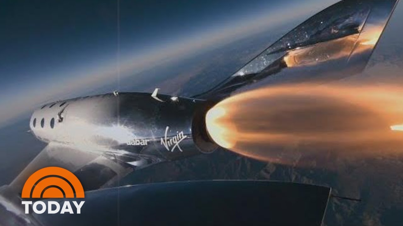 Virgin Galactic Test Flight Reaches The Edge Of Space | TODAY