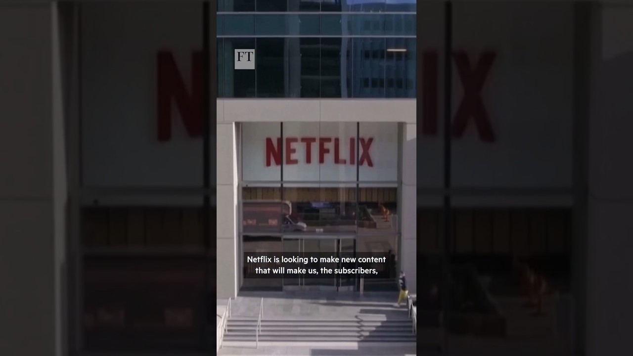 Что стоит за поглощением Netflix компании Warner Bros. Discovery за 83 млрд долларов | FT #shorts