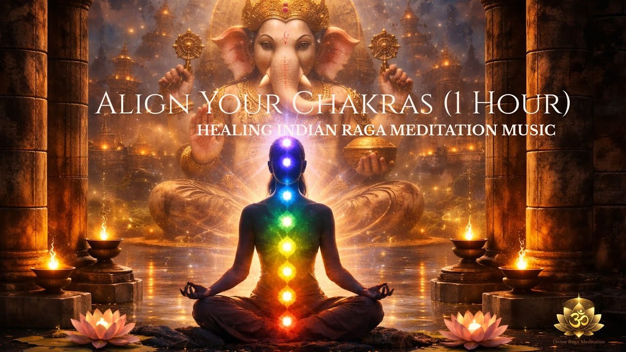 Align Your Chakras | Indian Meditation Music for Deep Healing (1 Hour)