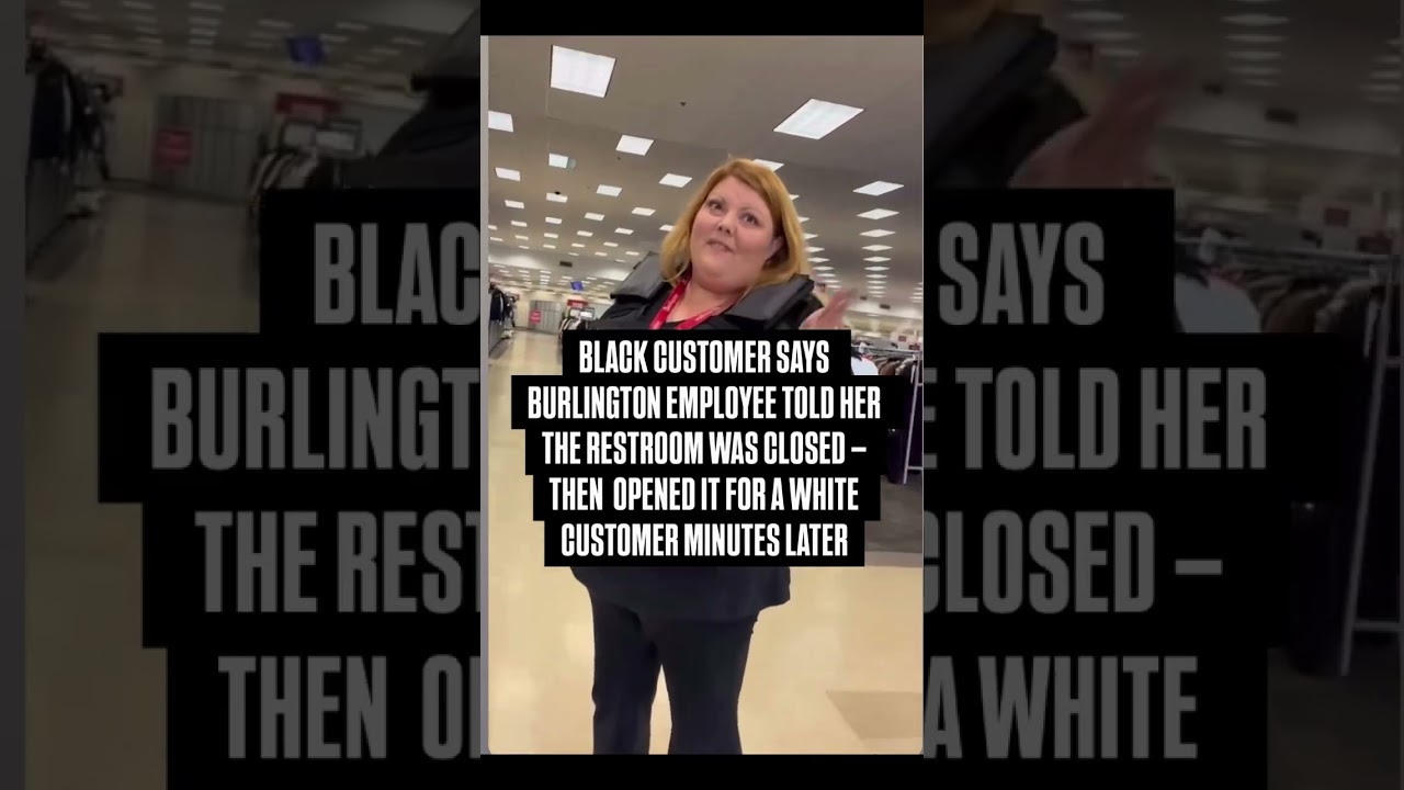 Black Customer Denied Restroom&mdash;Then She Sees Who Gets Let In 😳 #Burlington #Viral #News