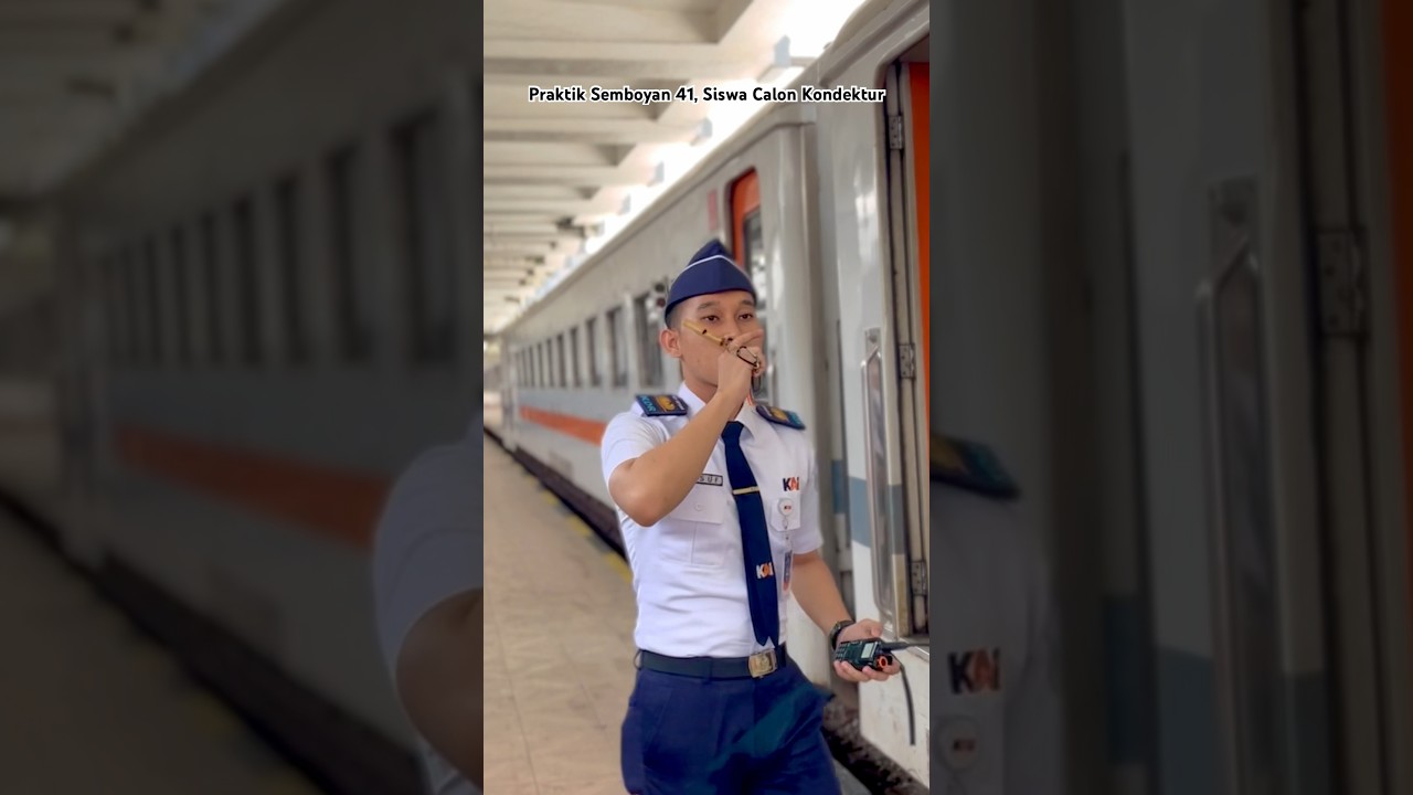Praktik Semboyan 41, Siswa Calon Kondektur PT. KAI