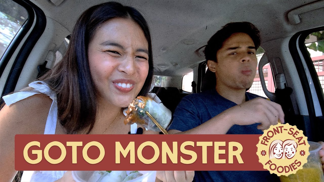 GOTO MONSTER Overload! Лучший в Маниле? — Эпизод 1 | Front-Seat Foodies | Габби Гарсия и Халил Рамос