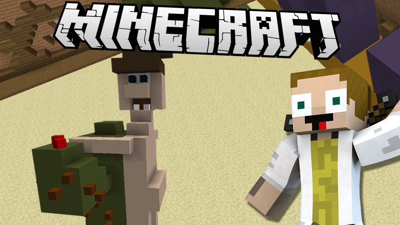 [GEJMR] Minecraft Minihry - Build Battle - Prasečí kasička, Drak, Kaktus