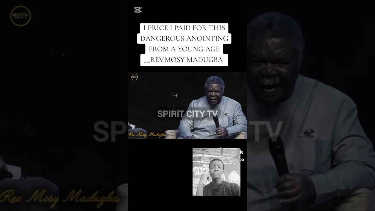 The price I pay for this dangerous anointing from a young age. Rev. Mosy madubga #viral 
