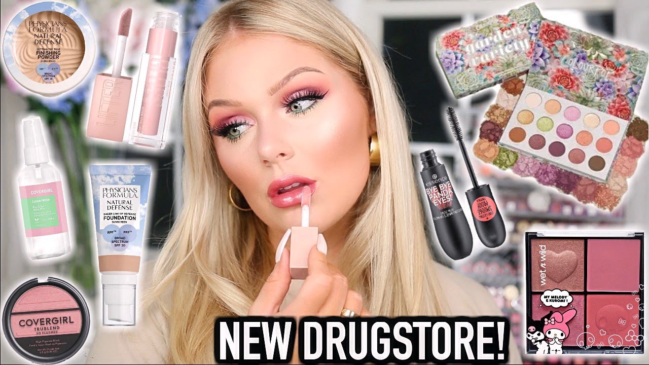 NEW DRUGSTORE MAKEUP TESTED | FULL FACE FIRST IMPRESSIONS