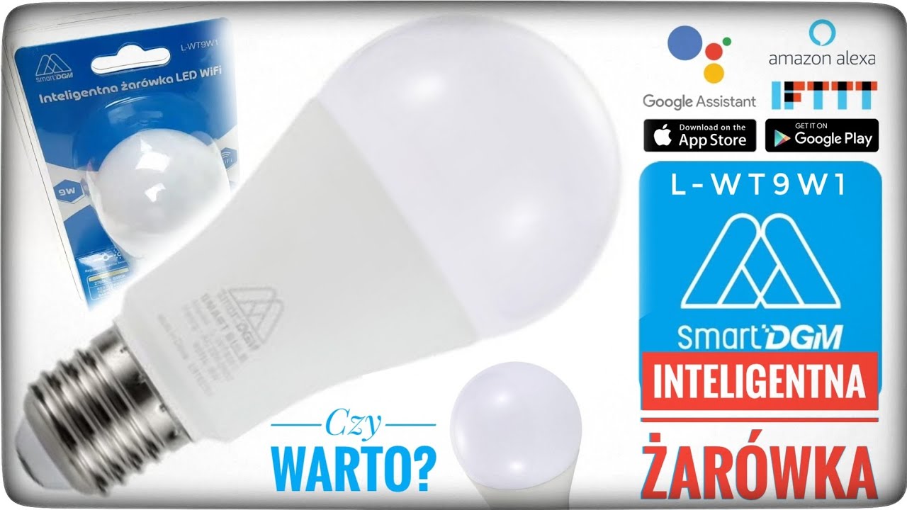 DGM SMART ŻARÓWKA LED L-WT9W1 za 29 zł - SelGros, Biedronka | ForumWiedzy
