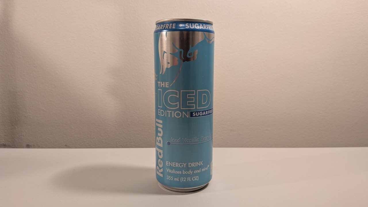 It's Weirdly Nostalgic! | Red Bull Iced Edition: Iced Vanilla Berry | Whispered ASMR Style First Try