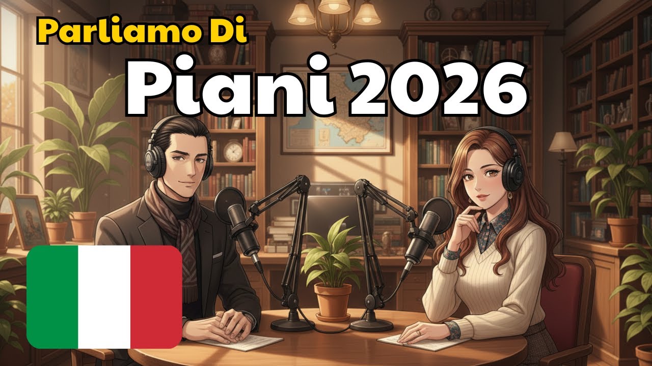 Come Parlare dei Tuoi Piani per il 2026 in Italiano | Pratica di Conversazione in Italiano