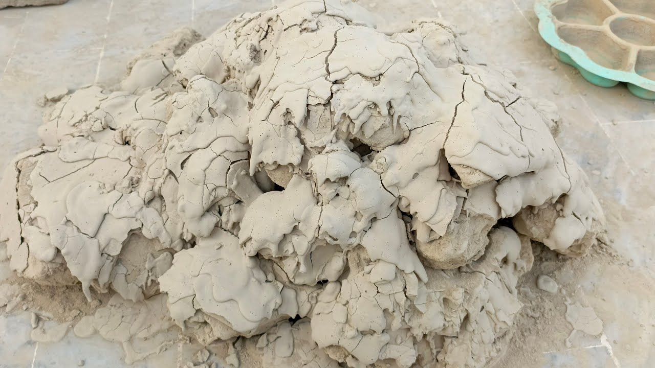 Asmr.Masterpiece pure mud with dry paste pouring@nighatnmoygjkfdwtuioknbcccbbb dedicated to