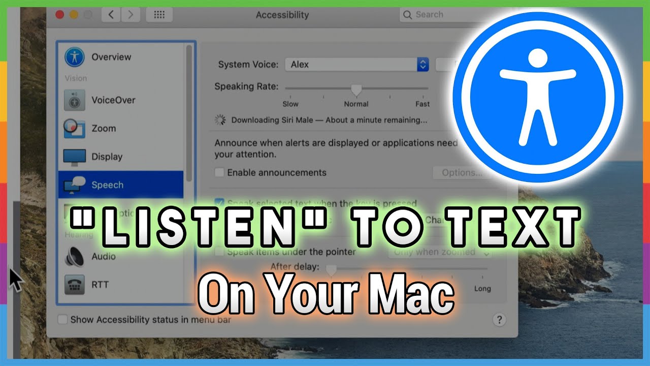 Getting Your Mac to Read to You - Hands-on Mac 17