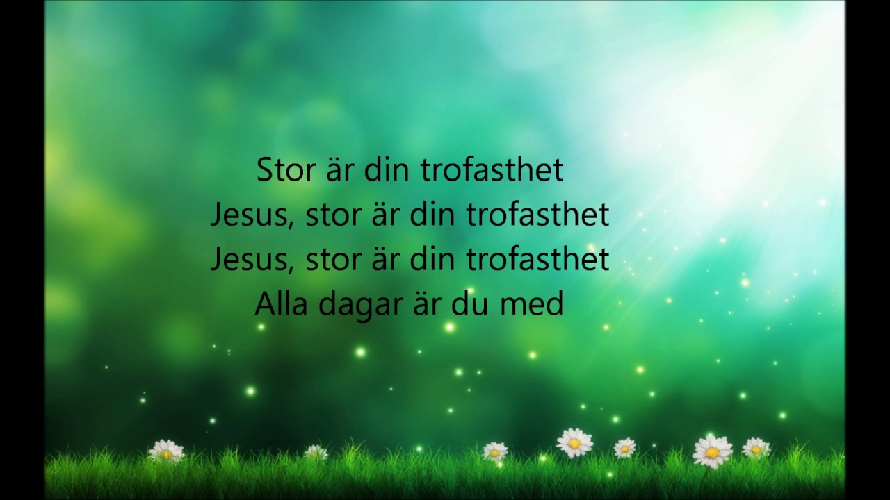 Din Trofasthet   Josefina Gniste