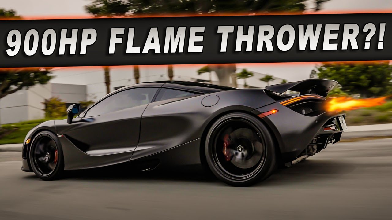 900-сильный McLaren 720 Скотта Дисика — это ОГНЕМЕТ?!