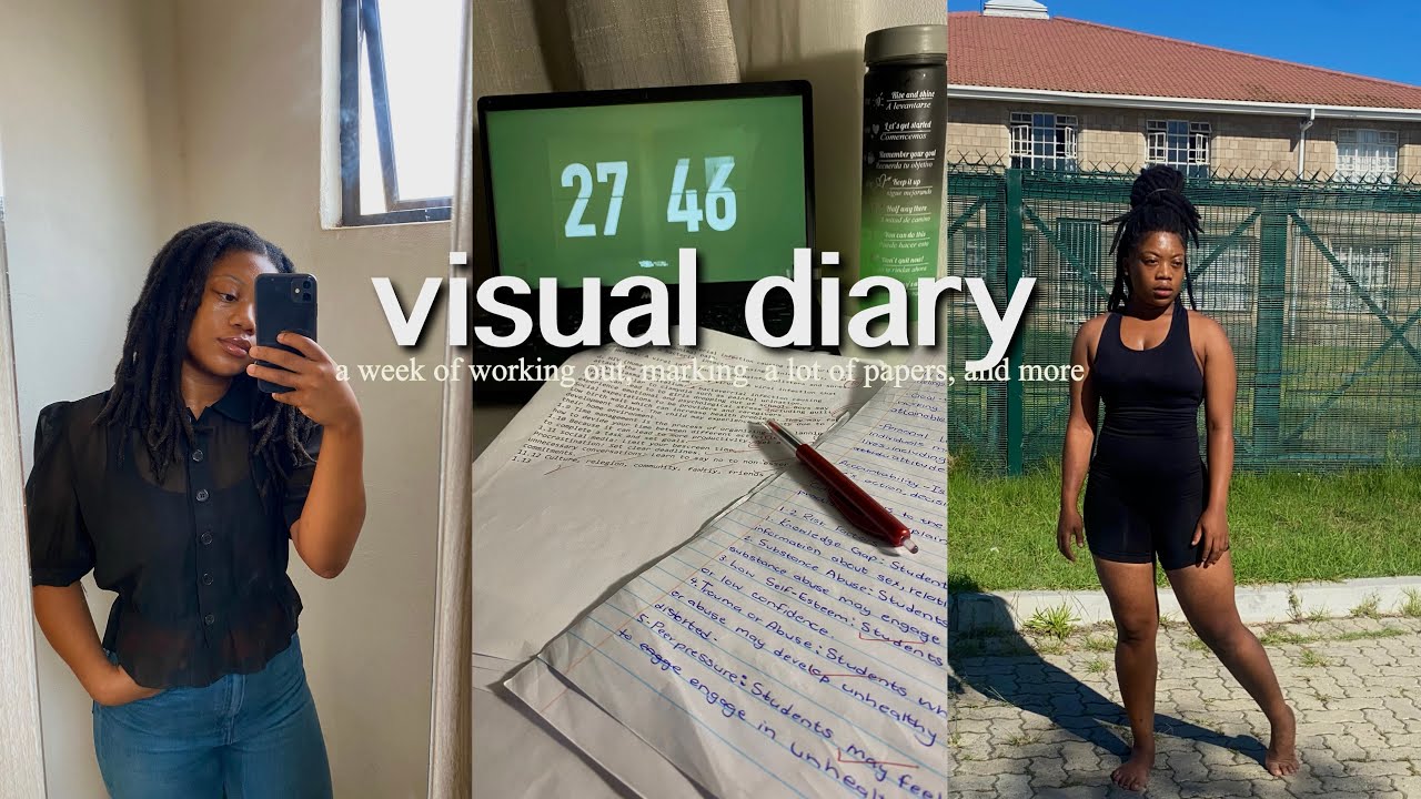 a 20 something year old navigating life in a cold world | week of workouts and marking papers