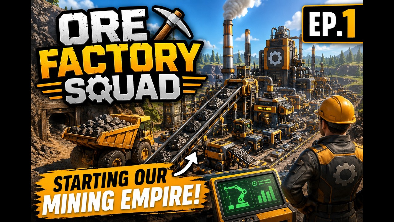 Ore Factory Squad EP1 | Starting Our Mining Empire!