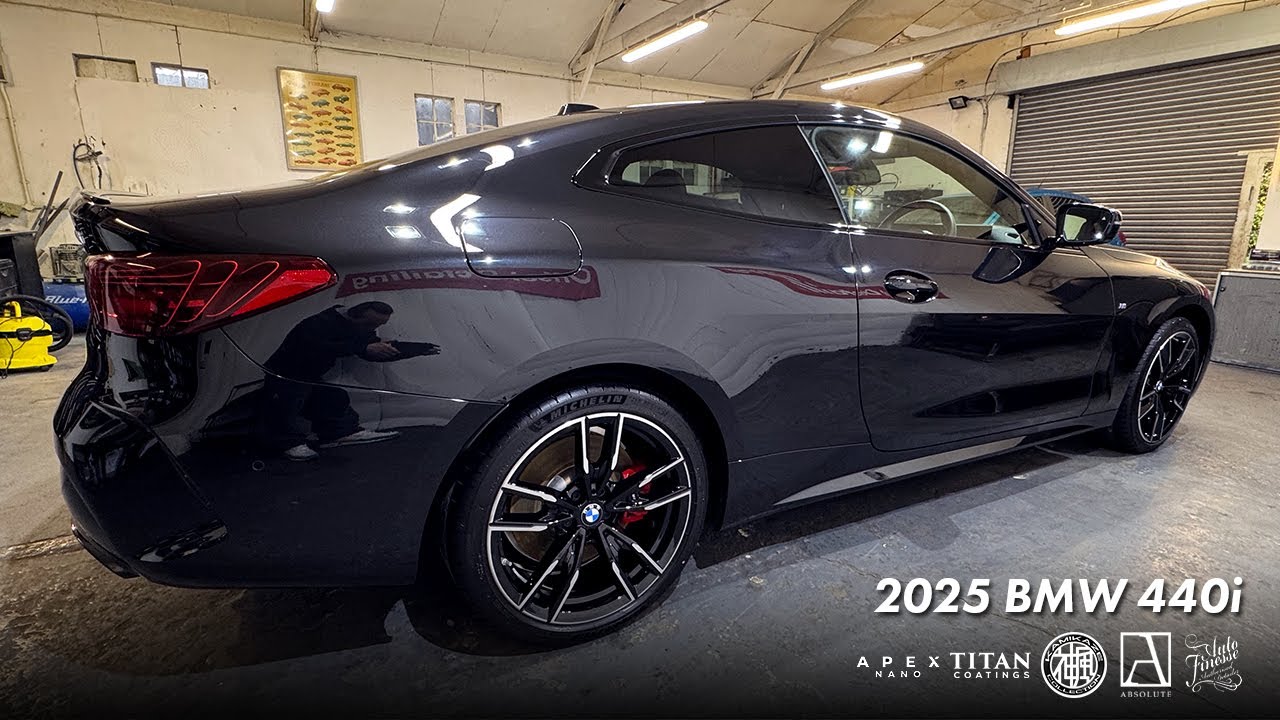 2025 BMW M440i Detail with Kamikaze Collection coatings with our Wheel & Caliper Protection Package.