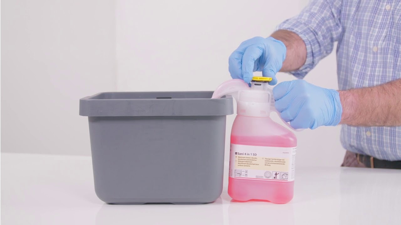 Diversey SmartDose portable dosing platform for cleaning solutions