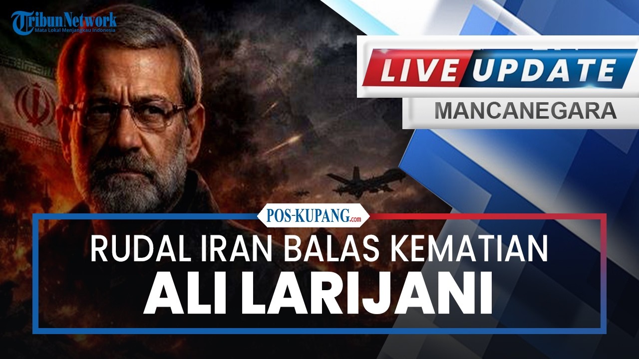 🔴Rudal Iran Balas Kematian Larijani, Kapal Tempur Milik AS Ditarik