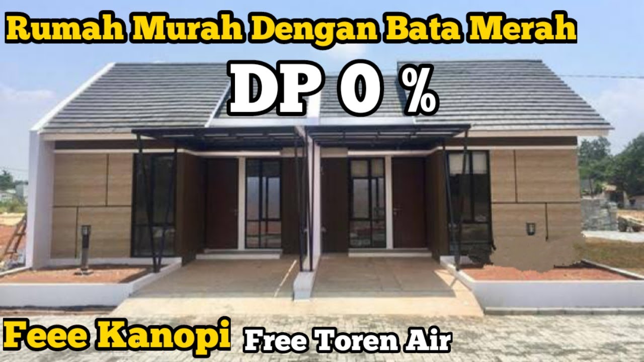 RUMAH MURAH TANPA DP DENGAN BATA MERAH | HARMONI PARK RESIDENCE