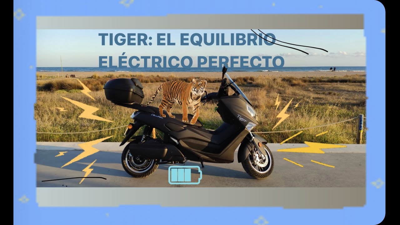 ►EFUN TIGER🐯- Moto ELÉCTRICA de 125cc 🛵 (review en ESPAÑOL🇪🇸) - La OPCIÓN más EQUILIBRADA!! 🥳