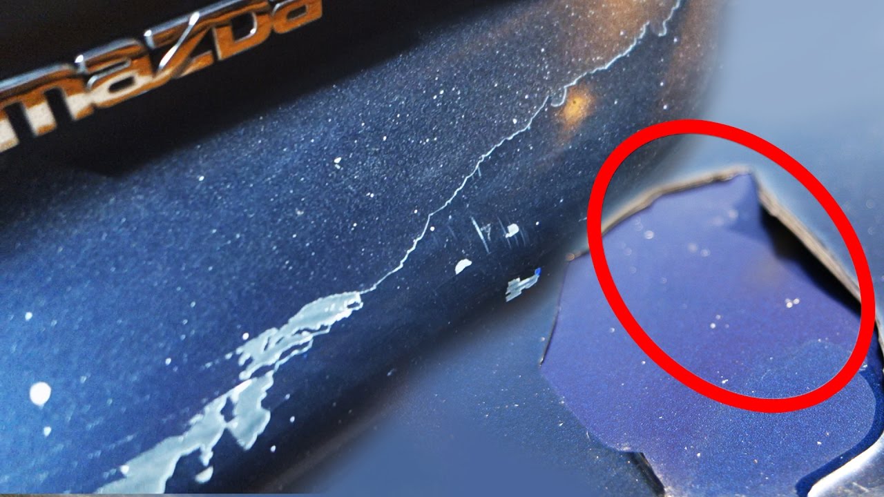 Como Pintar los Parachoques del Coche con Spray | Cuando la Pintura Se Cae