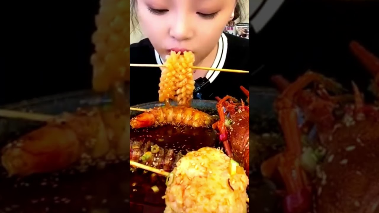 #mukbangbigbites #satisfyingsound  #eating #asmrfood #Koreanfood #tiktoktrend #foodchallenge