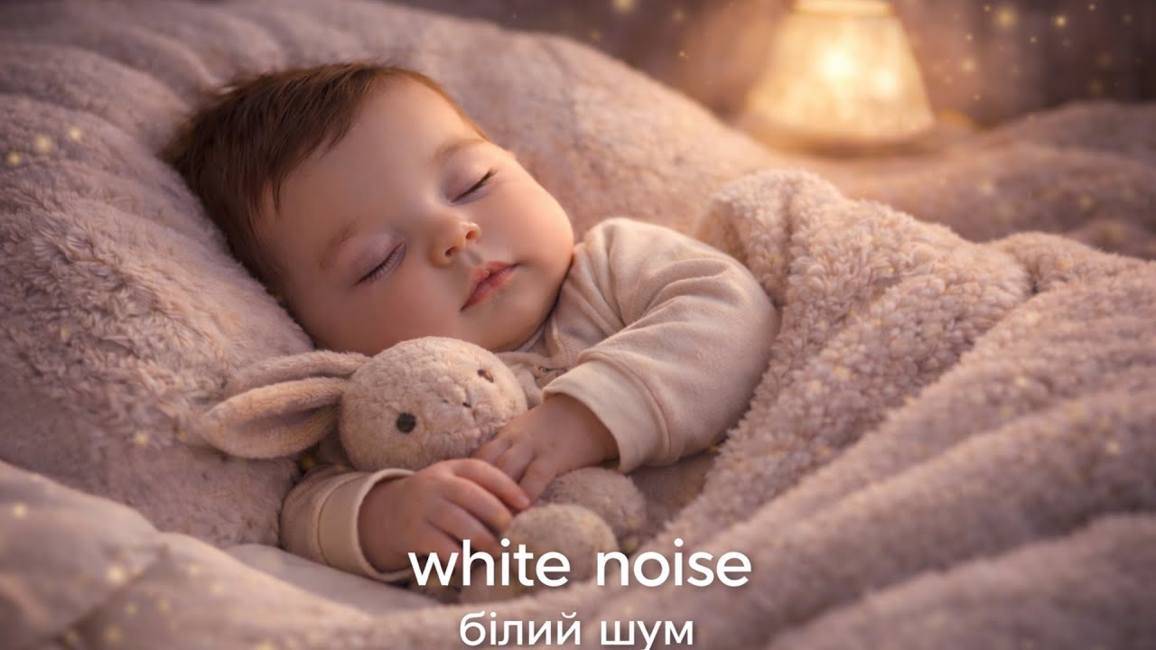 White Noise for Babies 👶 | Deep Sleep, Calm & Relax Білий шум для сну немовлят 🌙  Заспокійливий звук