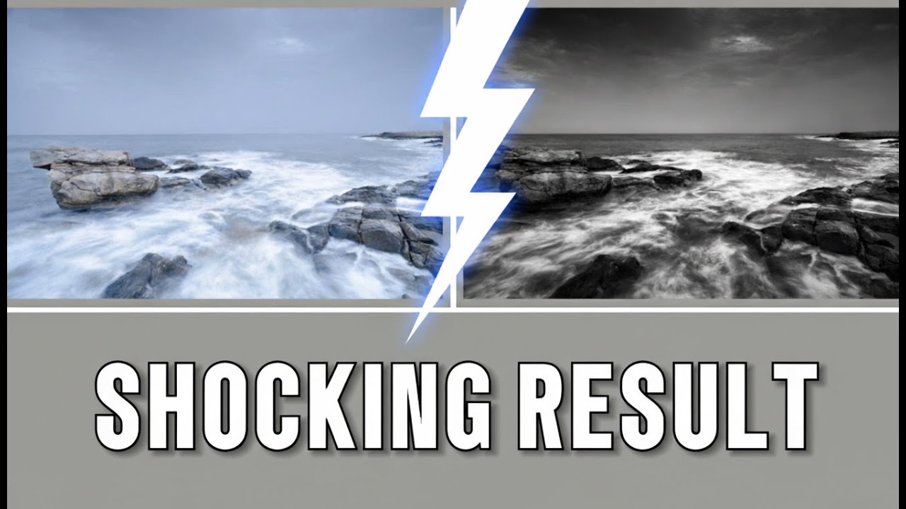 "I Turned This Image Into BLACK & WHITE...The Results Shocked Me"