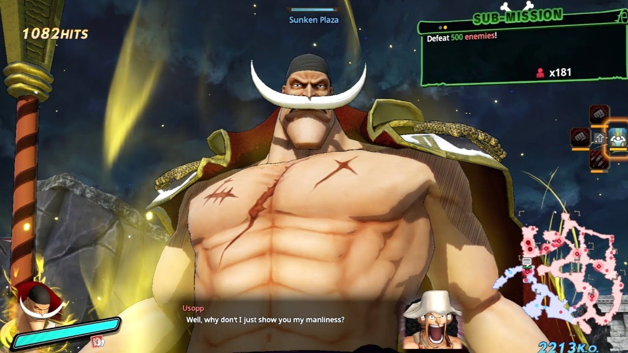 One Piece : Pirate Warriors 4 | Whitebeard Max Level Gameplay