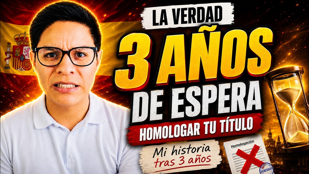 La verdad sobre homologar tu título en España | Mi historia tras 3 años de espera