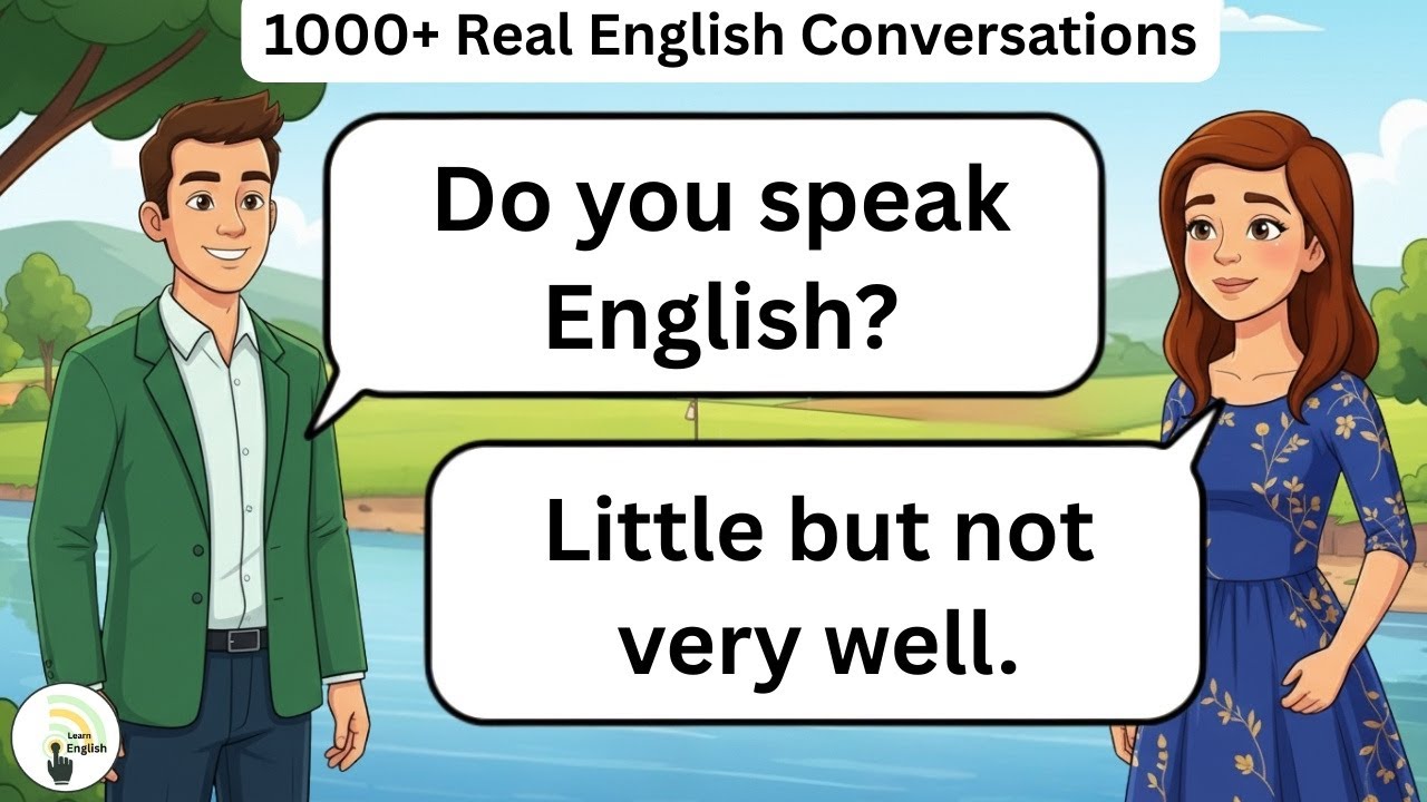 📈 1000+ Real English Conversations | Shadowing Speaking Practice for ESL Learners