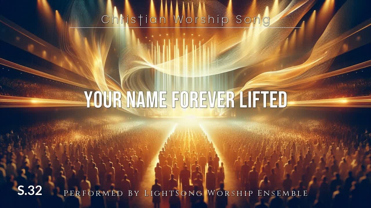 Your Name Forever Lifted | Christian Worship Song | 32 @lightsong_GH
