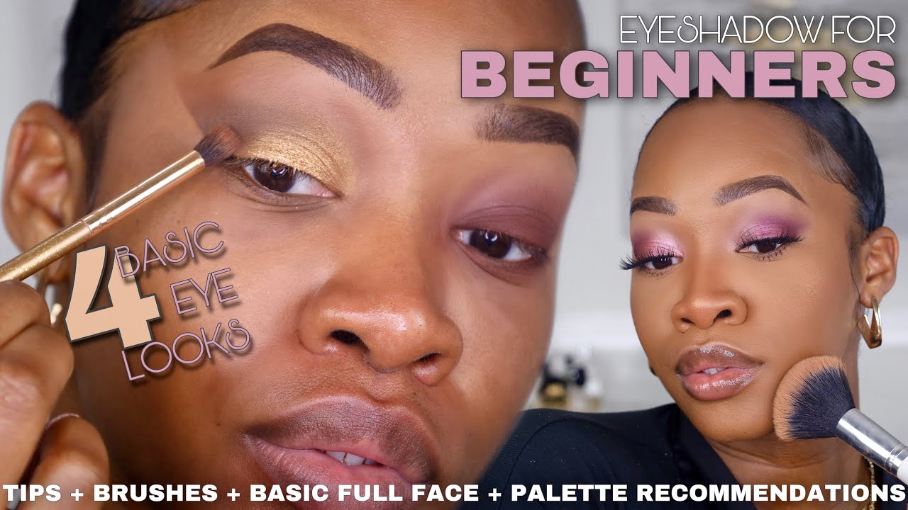 Eyeshadow for BEGINNERS | Tips + Brushes + Full BASIC Face