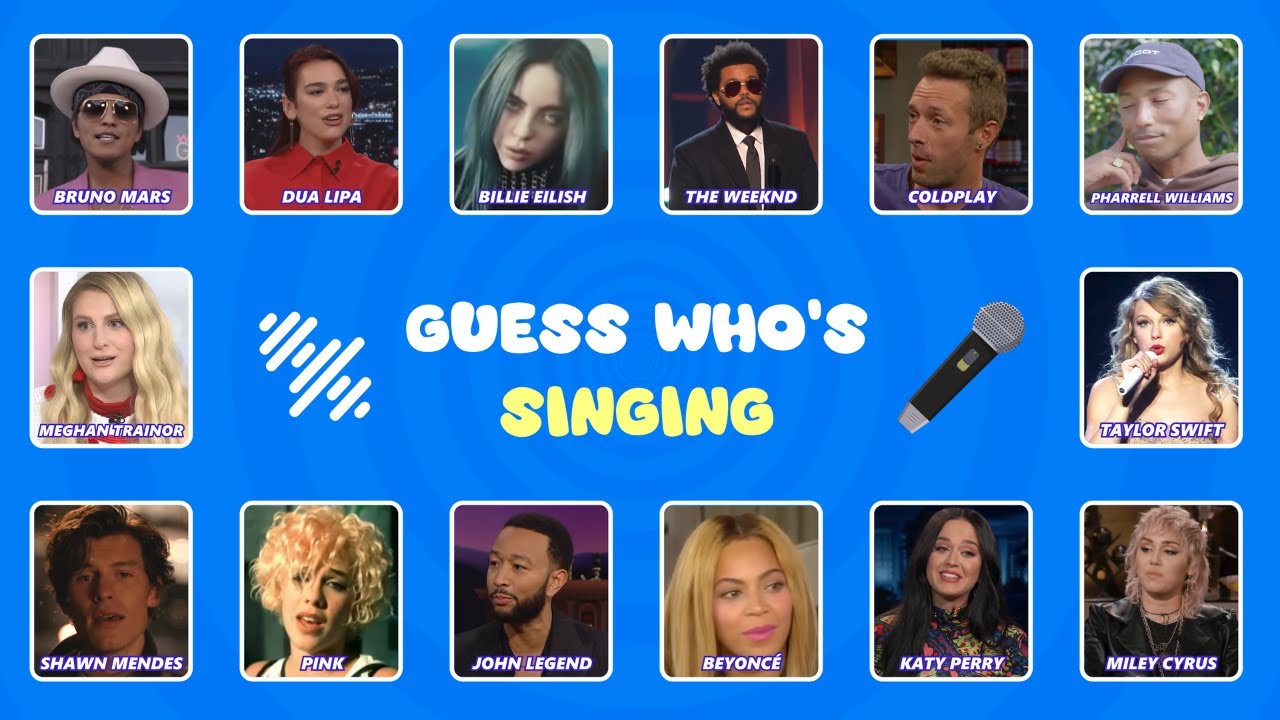 Угадай, кто поет? 🎤| Тейлор Свифт, The Weeknd, Эд Ширан, Дуа Липа, Майли Сайрус