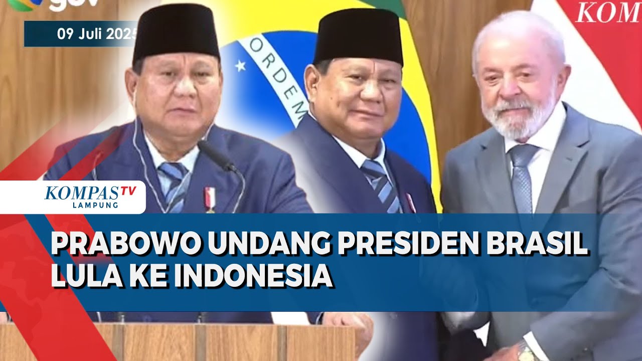 Akrab! Prabowo Undang Presiden Lula Rayakan Ultah Bersama di Indonesia: Tanggal Lahirnya Hampir Sama