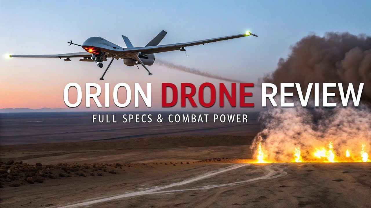 Kronshtadt Orion Drone Review | Orion-E / Inokhodets Full Specs & Combat Analysis