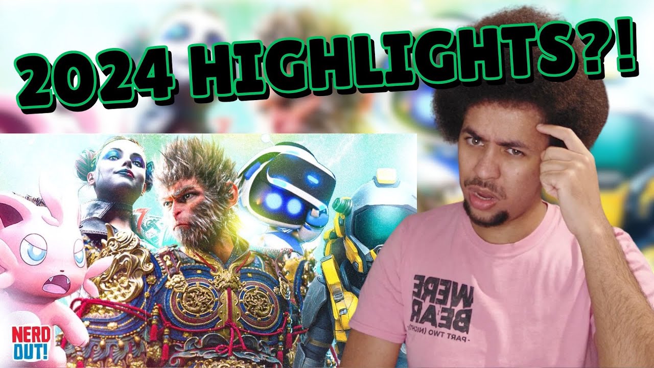 RAPPER REACTS TO The Gaming Rap Up 2024 | The Best Games of the Year