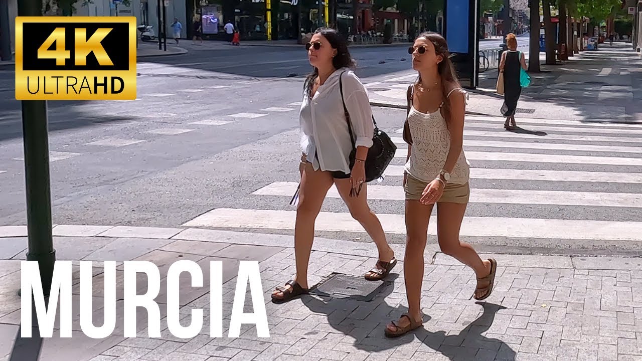 Murcia, Spain 🇪🇸 | Walking Tour 4K 60FPS HDR | GoPro 11 | August 2024 (▶47min)