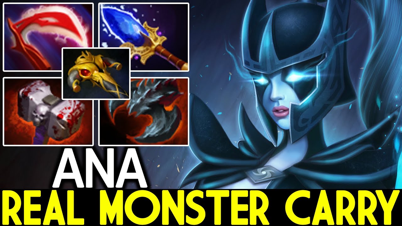 ANA [Phantom Assassin] Real Monster Carry Mega Power Crit Damage Dota 2
