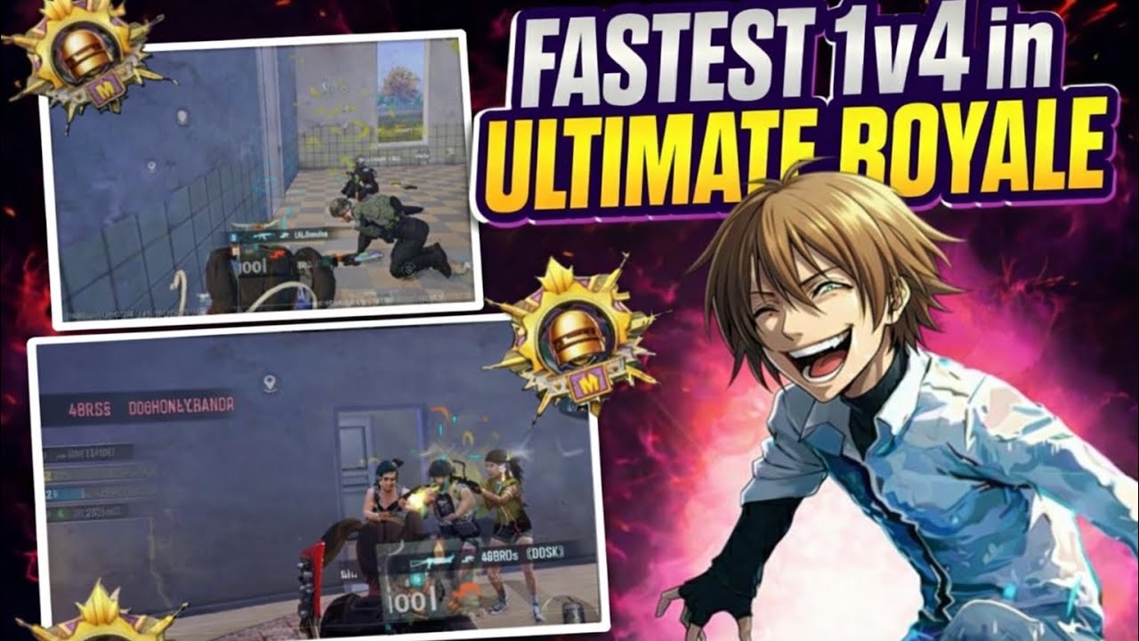 Crazy 1v4s in Ultimate Royale🤯 | Starting 2026 with a Bang🔥 | Redmagic 10 Pro🔱| 