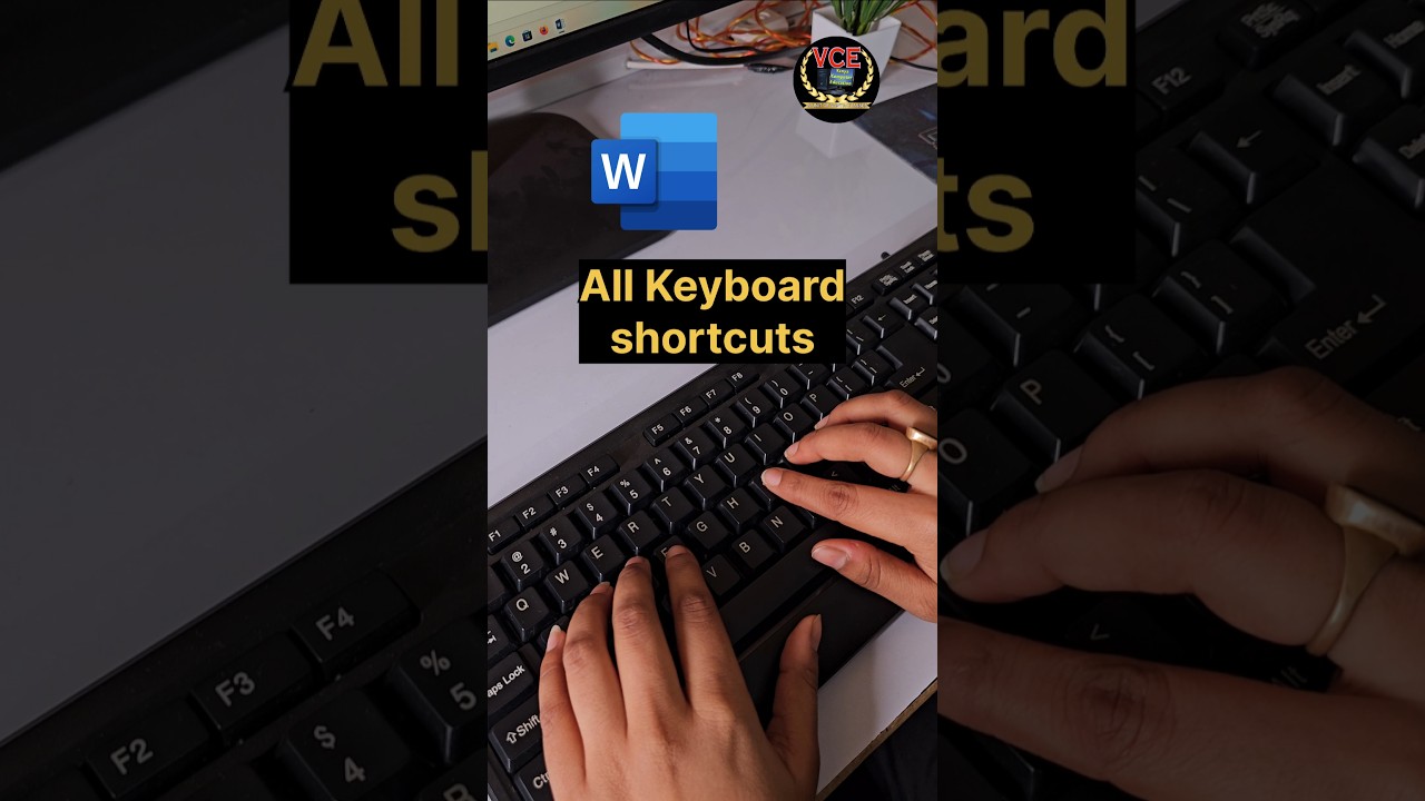 All keyboard shortcuts in MS Word at one place in one click #msword #shorts